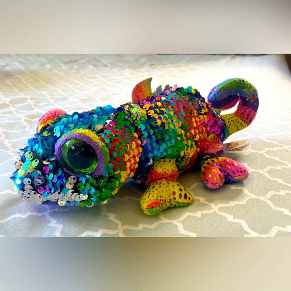 TY FLIPPABLES LIMITED COLLECTION KARMA THE CHAMELEON